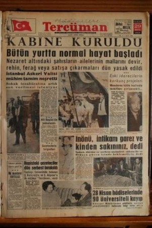 27 Mayıs Darbesi Gazete Manşetlerine Nasıl Yansıdı? 9