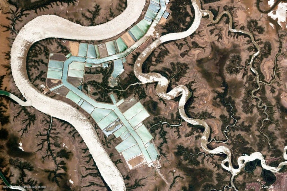 Google Maps'teki En Garip Doğa Görüntüleri 9