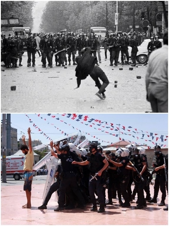 1968 Paris Olayları ile Gezi Parkı Olayı Arasındaki Benzerlikler 14