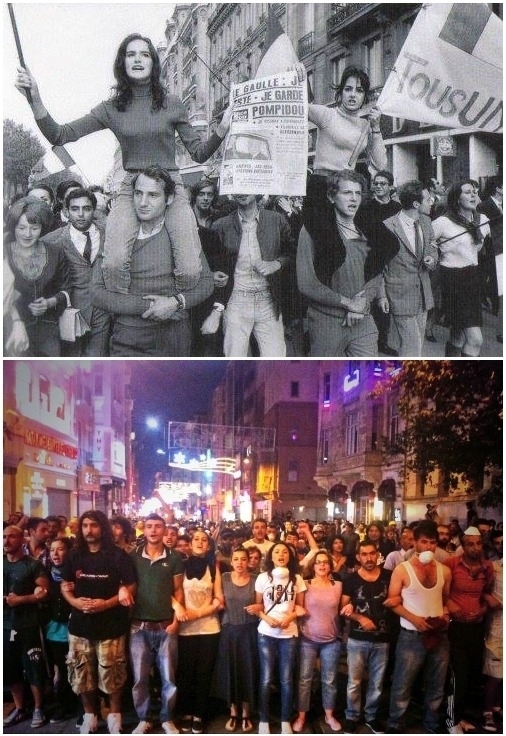 1968 Paris Olayları ile Gezi Parkı Olayı Arasındaki Benzerlikler 19