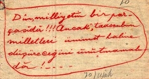 Atatürk'ün El Yazısından 10 Örnek 3