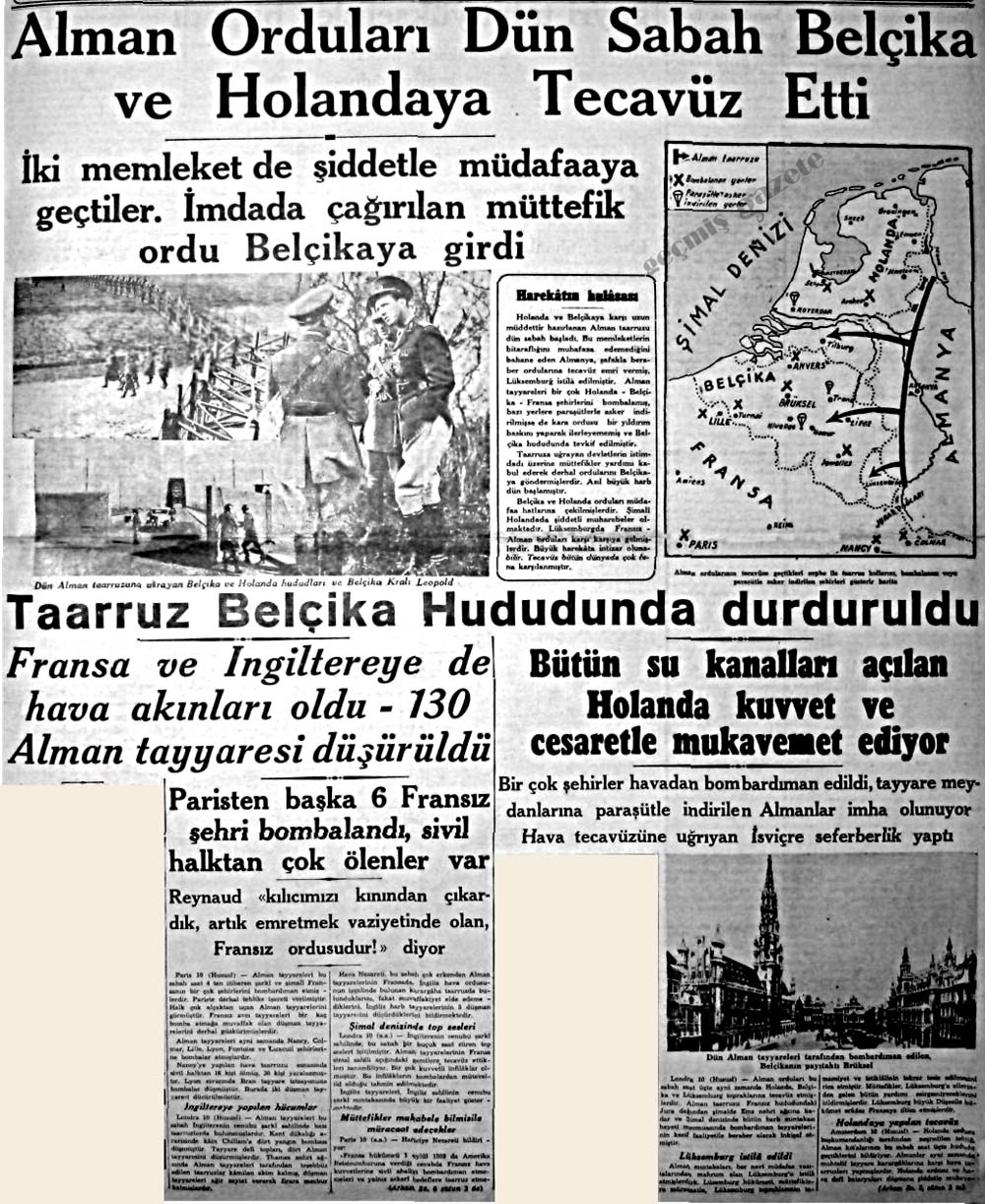 2.Dünya Savaşında Ülkemizdeki Gazete Manşetleri 10