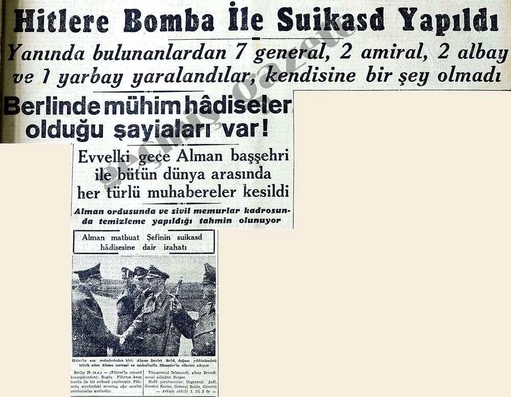 2.Dünya Savaşında Ülkemizdeki Gazete Manşetleri 25