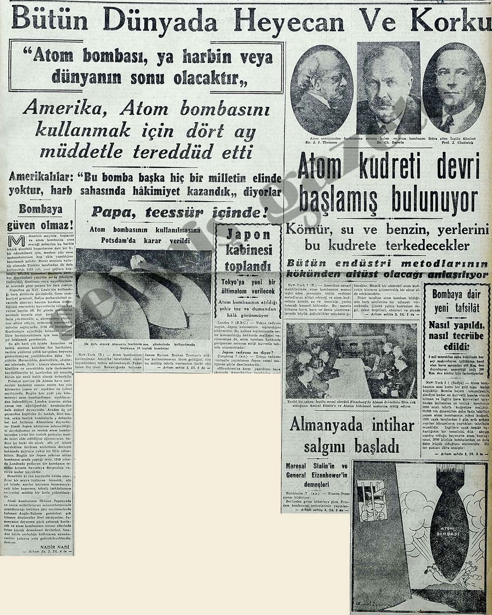 2.Dünya Savaşında Ülkemizdeki Gazete Manşetleri 37