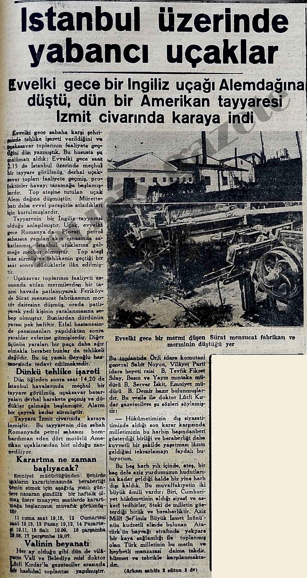 2.Dünya Savaşında Ülkemizdeki Gazete Manşetleri 41