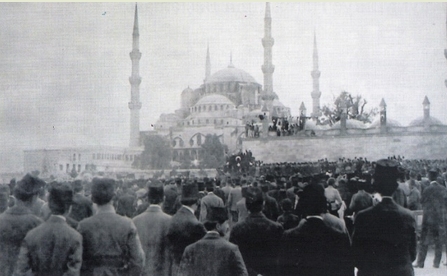 1919 Sultanahmet Mitinginden Görüntüler ve Gazete Manşetleri 7