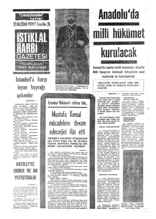 1919 Yılında Yayımlanan Gazetelerden Çarpıcı Manşetler 26