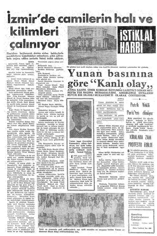 1919 Yılında Yayımlanan Gazetelerden Çarpıcı Manşetler 9