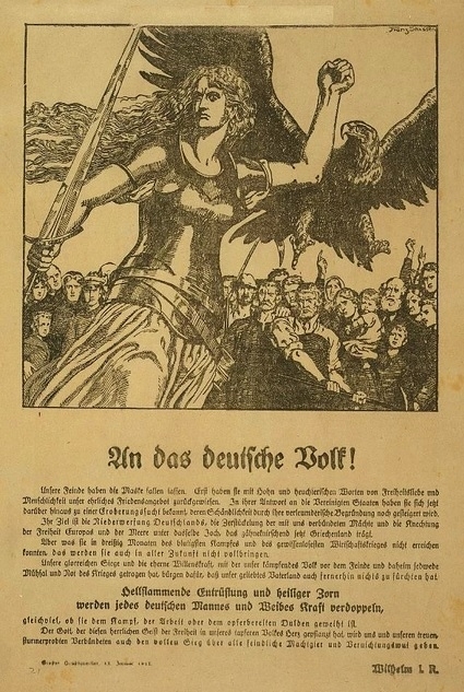 1. Dünya Savaşında Ülkelerin Propaganda Posterleri 8