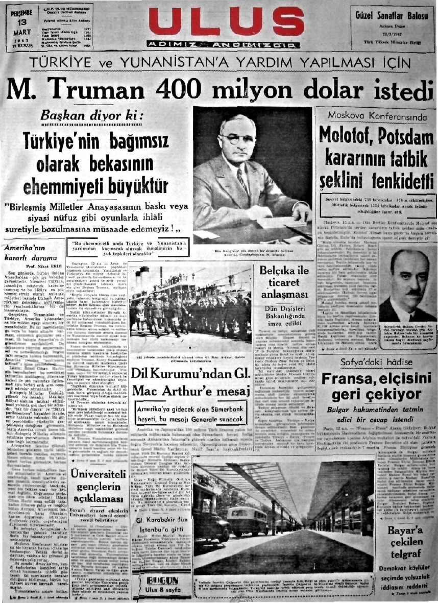 1943-1950 Yılları Arası Gazete Manşetleri 28