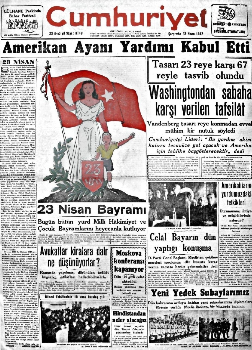 1943-1950 Yılları Arası Gazete Manşetleri 29