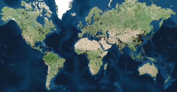 Farklı Amaçlarla Yapılmış 10 Dünya Haritası 7