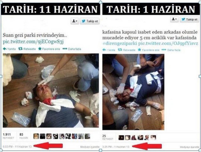 Gezi Parkı Olaylarında Sosyal Medyadan Yapılan Provakasyonlar 16