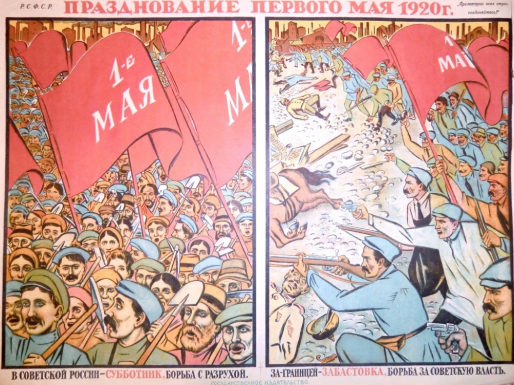 1900'den Günümüze Kadar Ülke Ülke İşçi Bayramı Afişleri 11