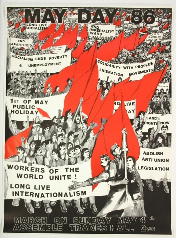1900'den Günümüze Kadar Ülke Ülke İşçi Bayramı Afişleri 62