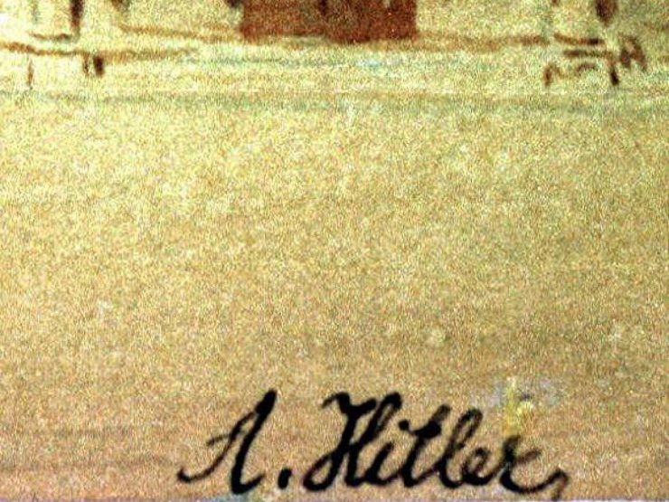 Yahudi Katliamıyla Tanınan Adolf Hitler'in Sanatsal Çalışmaları 4