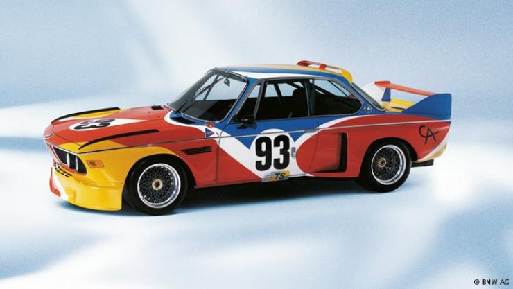 BMW Yarış Arabalarını Tuvale Dönüştürme Akımı galerisi resim 1