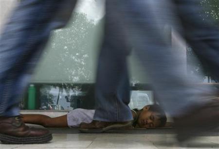 Reuters Fotoğrafçılarının Gözünden Evsiz İnsanlar 1