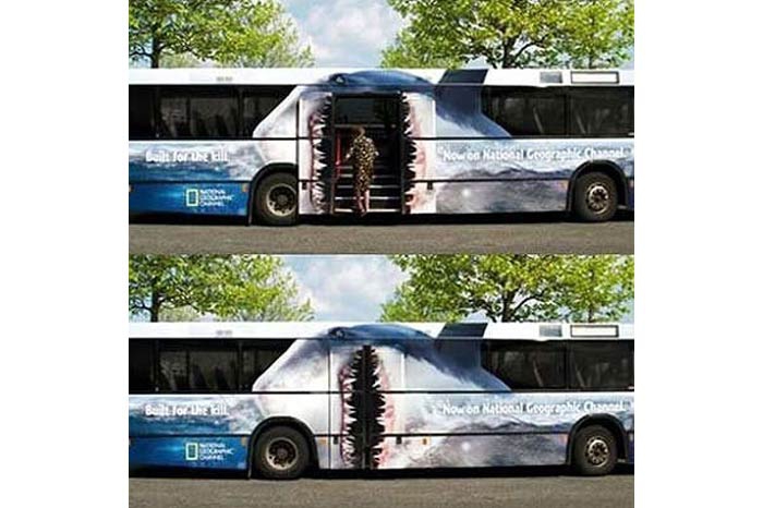 Birbirinden Yaratıcı Tasarıma Sahip Otobüs Reklamları 10