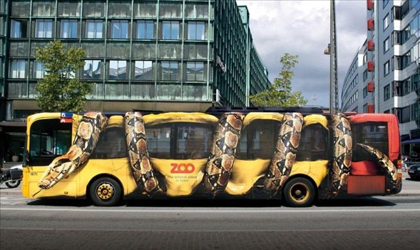 Birbirinden Yaratıcı Tasarıma Sahip Otobüs Reklamları 16