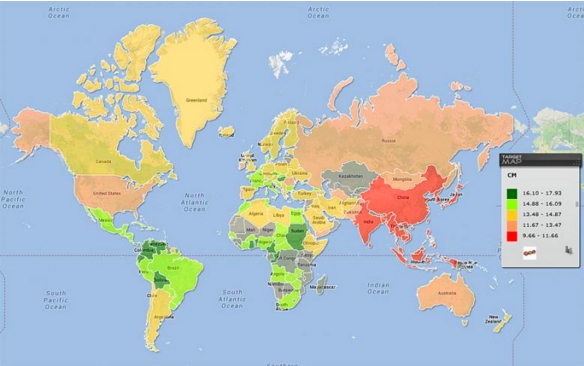 Dünyanın En İlginç Haritaları 33