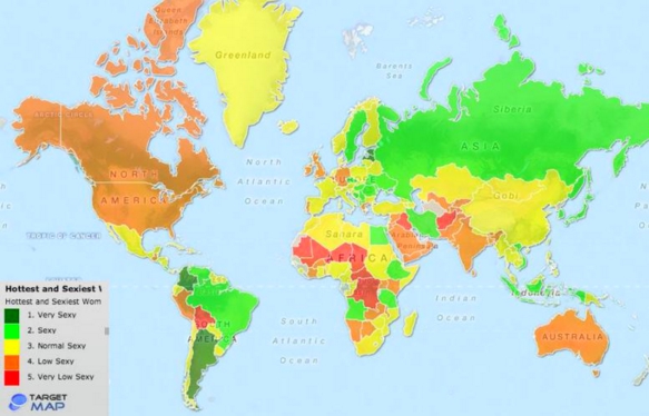 Dünyanın En İlginç Haritaları 34