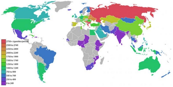 Dünyanın En İlginç Haritaları 6