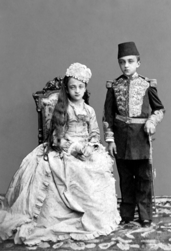 Sultan 2. Abdulhamid'e Ait Olan Aile Fotoğraf Albümü 11