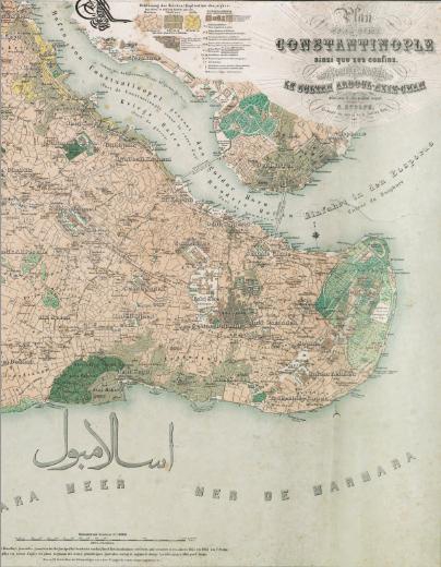 2. Abdulhamid'in Çizdirdiği Özel İstanbul Haritaları 14