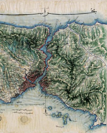 2. Abdulhamid'in Çizdirdiği Özel İstanbul Haritaları 16
