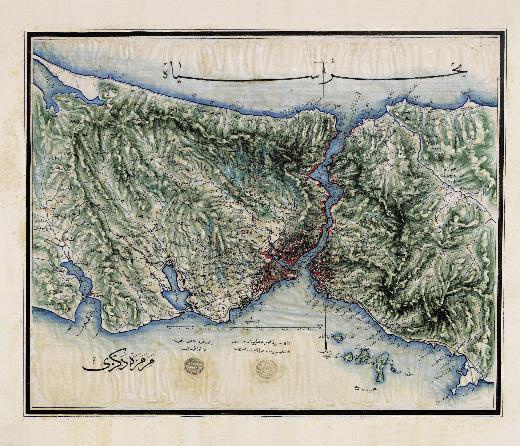 2. Abdulhamid'in Çizdirdiği Özel İstanbul Haritaları 2