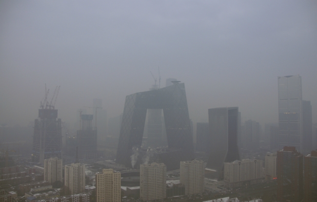 Pekin'in Kirli Havasını Gözler Önüne Seren 10 Çarpıcı Fotoğraf 10