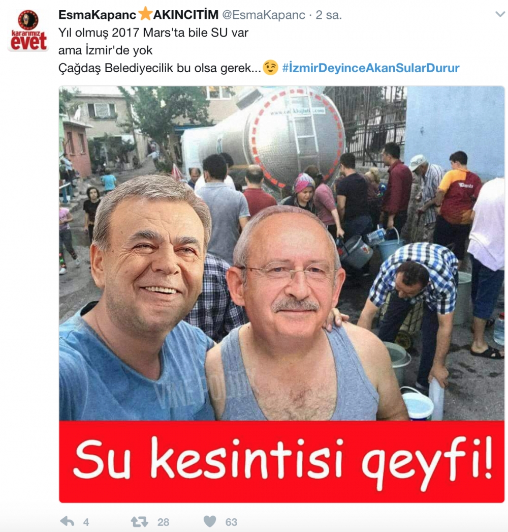 İzmir Susuz Kaldı Twitter Coştu! 24