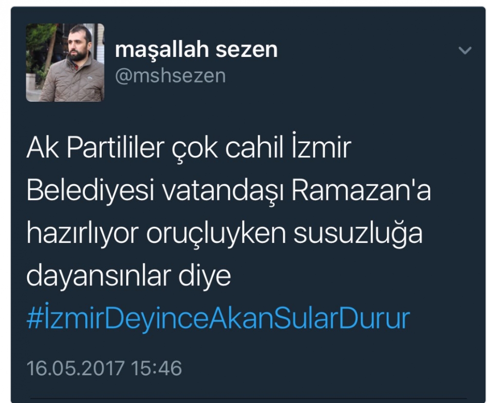 İzmir Susuz Kaldı Twitter Coştu! 3