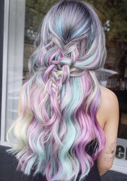 En Yeni Trend; Renkli Unicorn Saçlar 12
