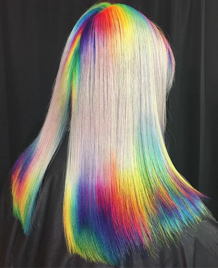 En Yeni Trend; Renkli Unicorn Saçlar 9