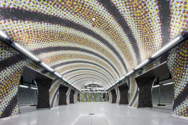 Dünyanın En İlginç Metro İstasyonları 16