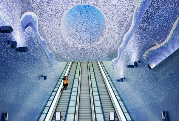 Dünyanın En İlginç Metro İstasyonları 2