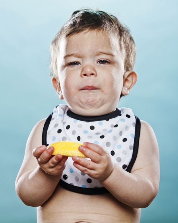 İlk Defa Limon Deneyen Bebek Portreleri 13