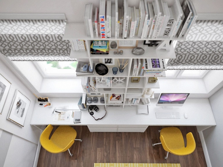 Freelance Çalışanlar için Home Ofis Tasarımlar galerisi resim 1