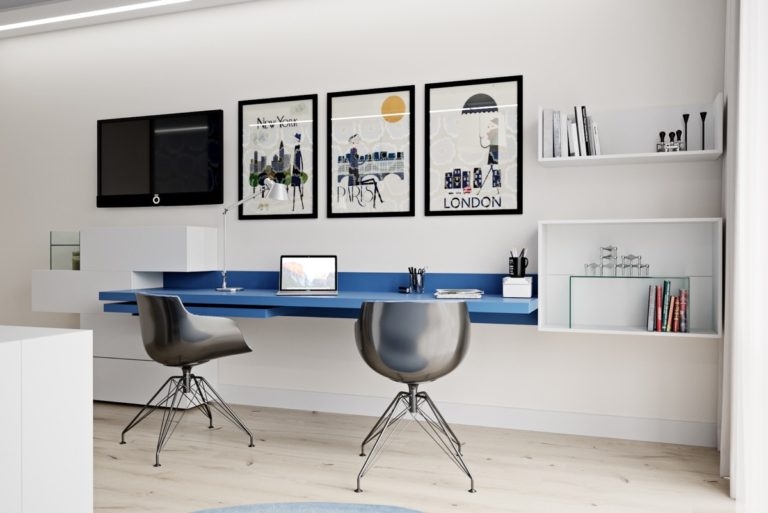 Freelance Çalışanlar için Home Ofis Tasarımlar 12