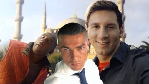 Ronaldo'nun Yeni Stiline Yapılan Komik Photoshop'lar galerisi resim 2
