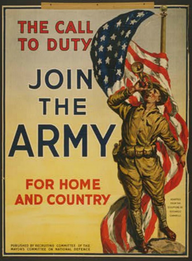 Birinci Dünya Savaşı'nın Afişleri Müzayede'de galerisi resim 1