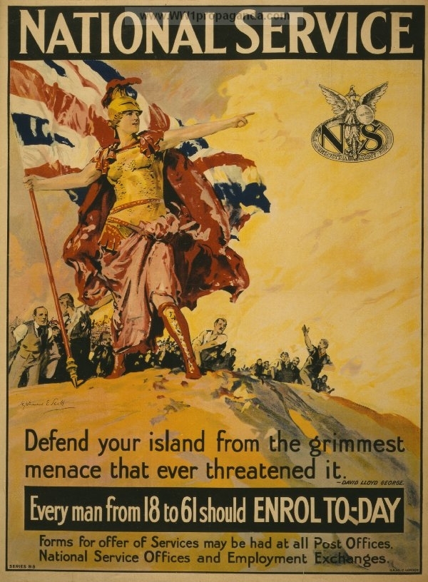 Birinci Dünya Savaşı'nın Afişleri Müzayede'de 14