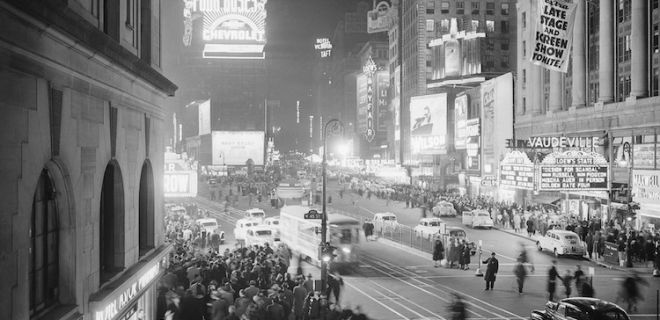 1940'larda Siyah - Beyaz New York