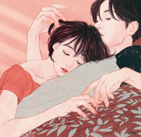 Koreli Sanatçıdan Romantik İllüstrasyonlar 6