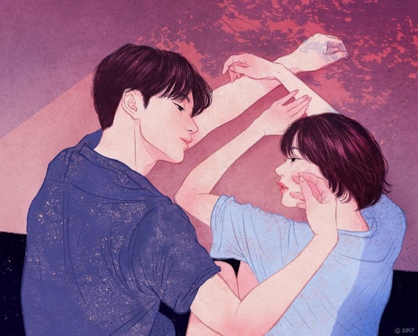 Koreli Sanatçıdan Romantik İllüstrasyonlar 7