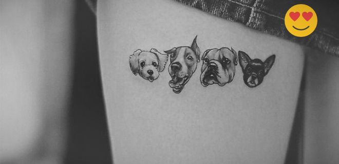 En Güzel Köpek Figürlü Dövmeler