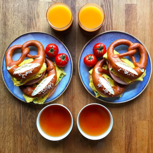 Yemek Fotoğrafçısından Simetrik Kahvaltılar 9