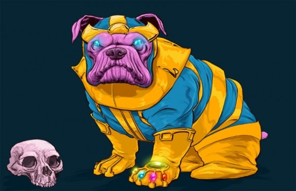 Marvel Karakterleri Sevimli Köpeklerle Birleşti 17